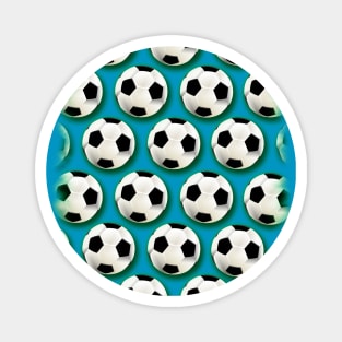 Soccer Ball Football Pattern Magnet